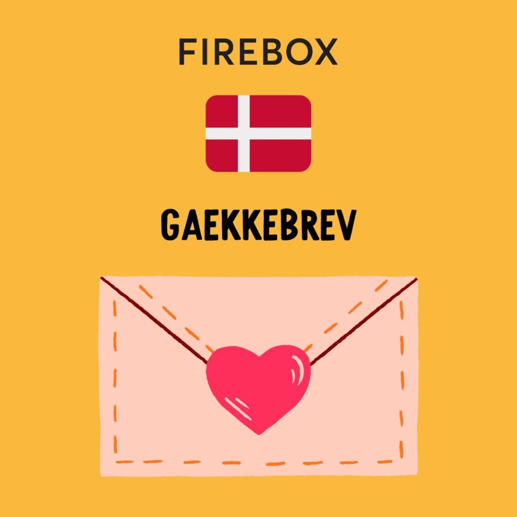 Strange Valentine's Day Traditions - Denmark - Gaekkebrev