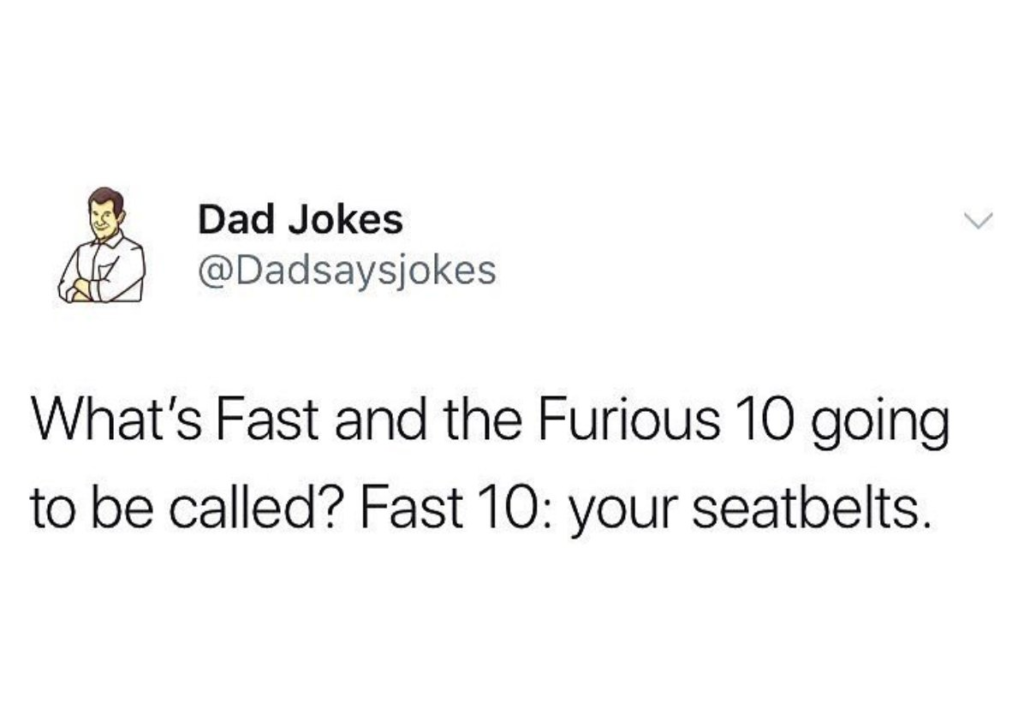 Dad Jokes from Twitter