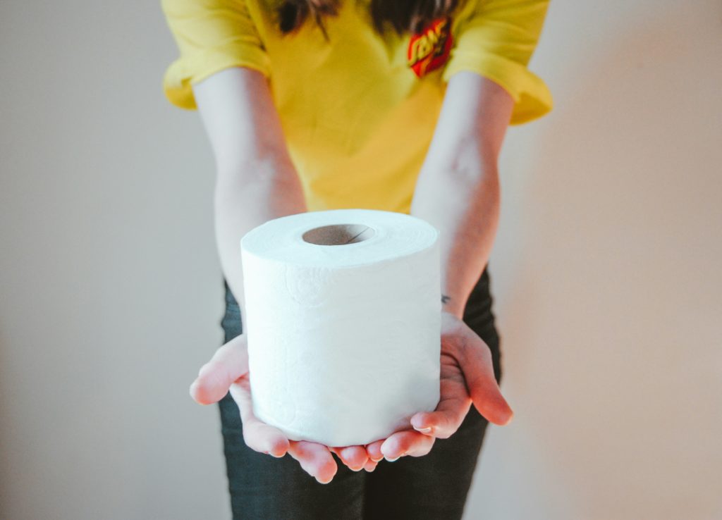 Glow in the Dark Toilet Paper