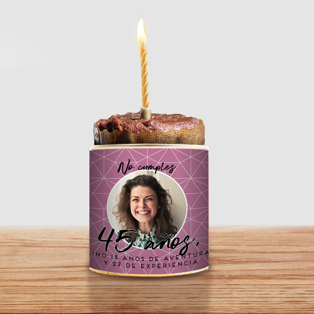 Cancake personalizado de cumpleaños