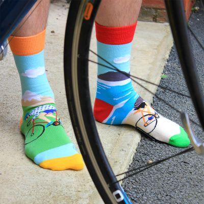 Calcetines para montar en bicicleta