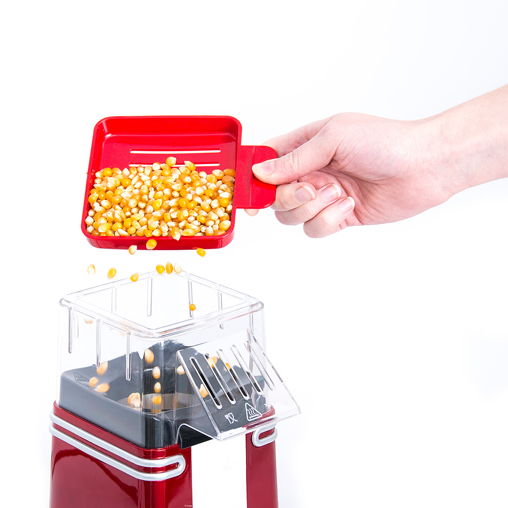 Mini máquina de palomitas de maíz retro