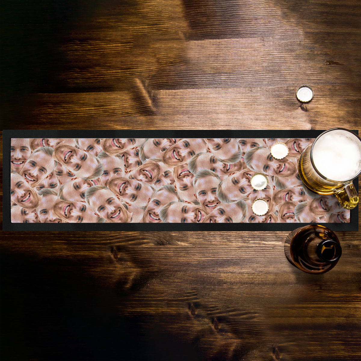 Personalised Face Bar Runner