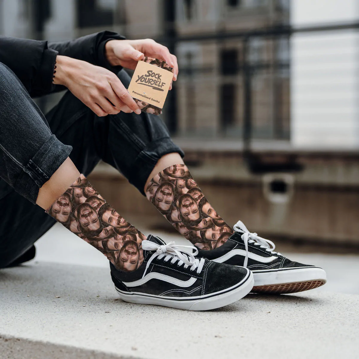Personalised Face Socks Upload your face on our socks and make