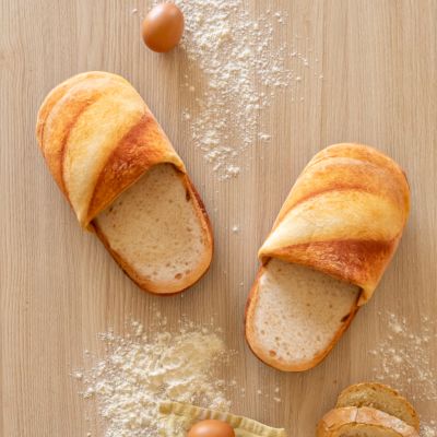 Freshly Baked Bread Slippers