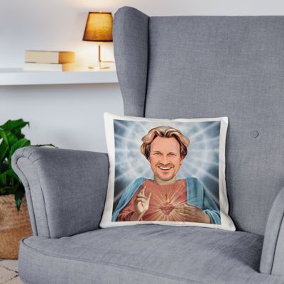 Personalised Saint Yourself Cushion