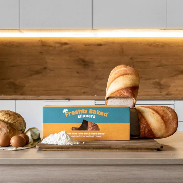 Freshly Baked Bread Slippers FIREBOX