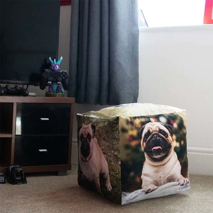 Personalised Photo Cube Cushion