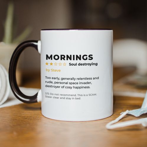 Personalised Mug with Star Rating