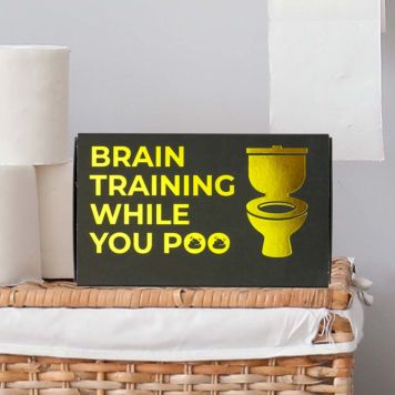 Brain Training While You Poo Cards