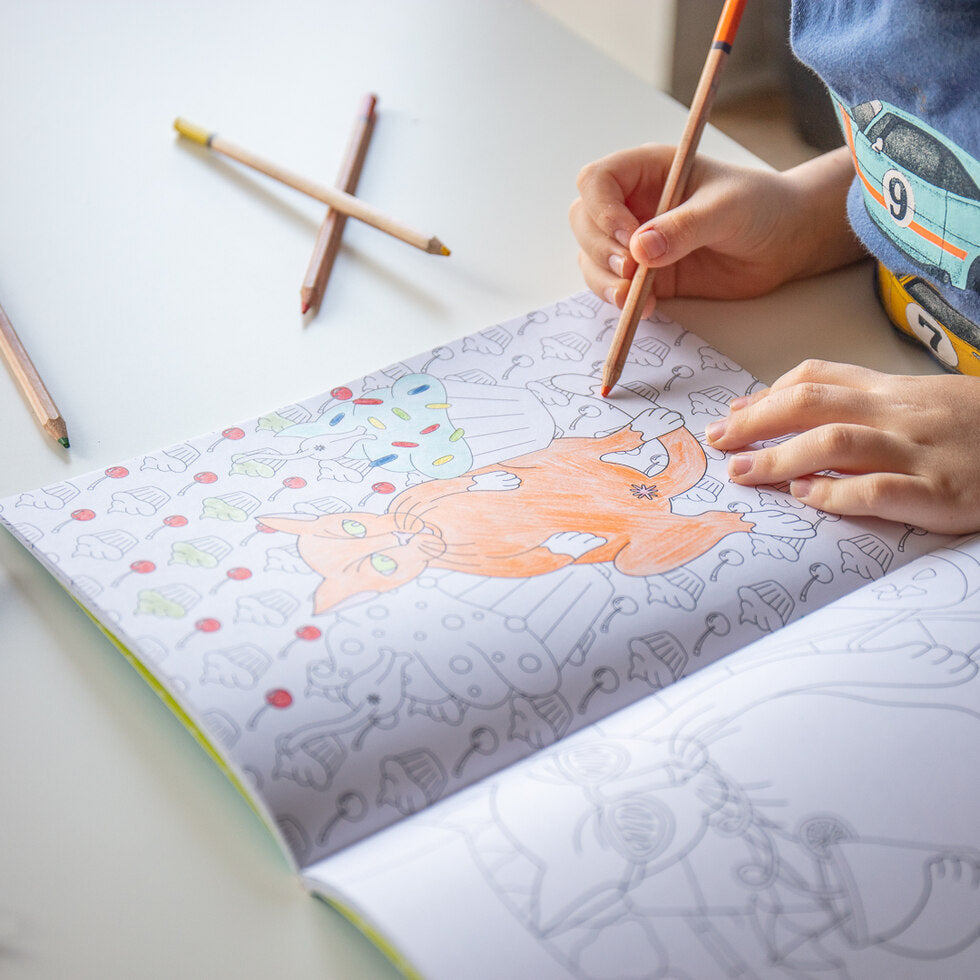 The Cat Butt Colouring and Activity Book