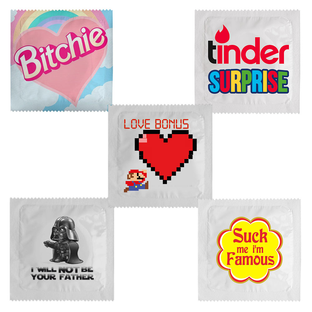 Funny Condom Packs
