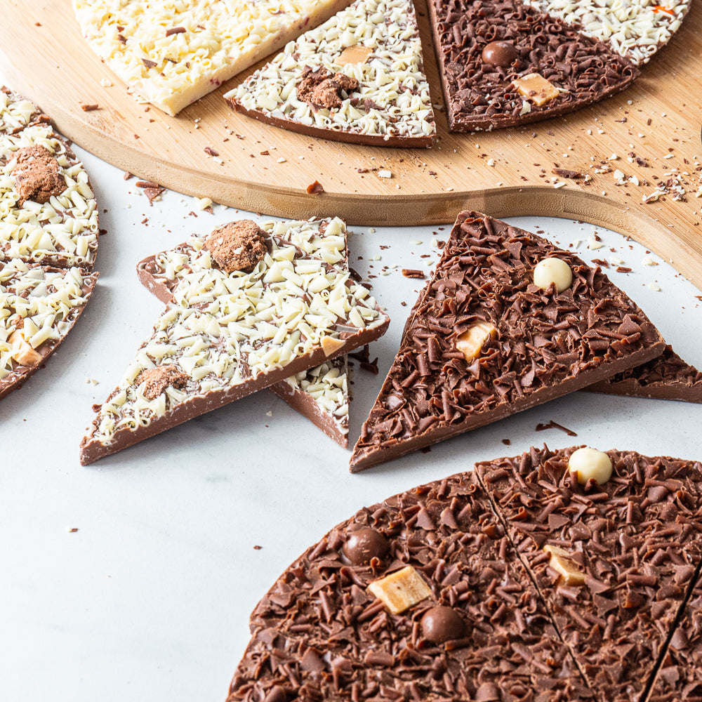Gourmet Chocolate Pizzas