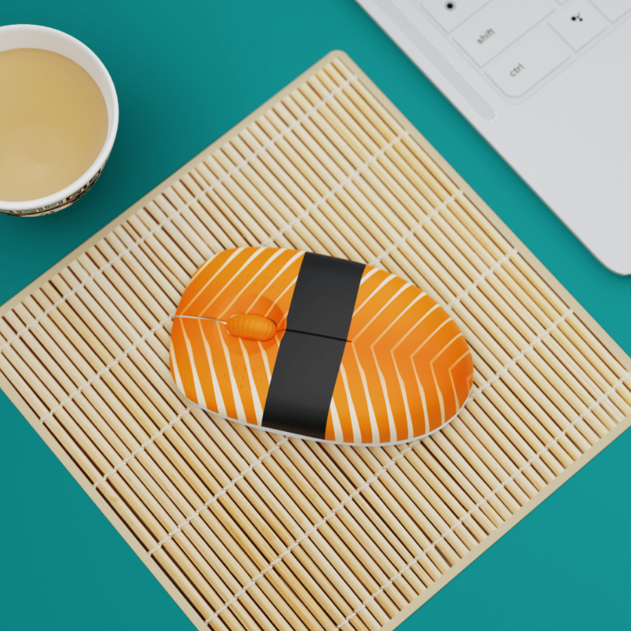 Wireless Sushi Mouse