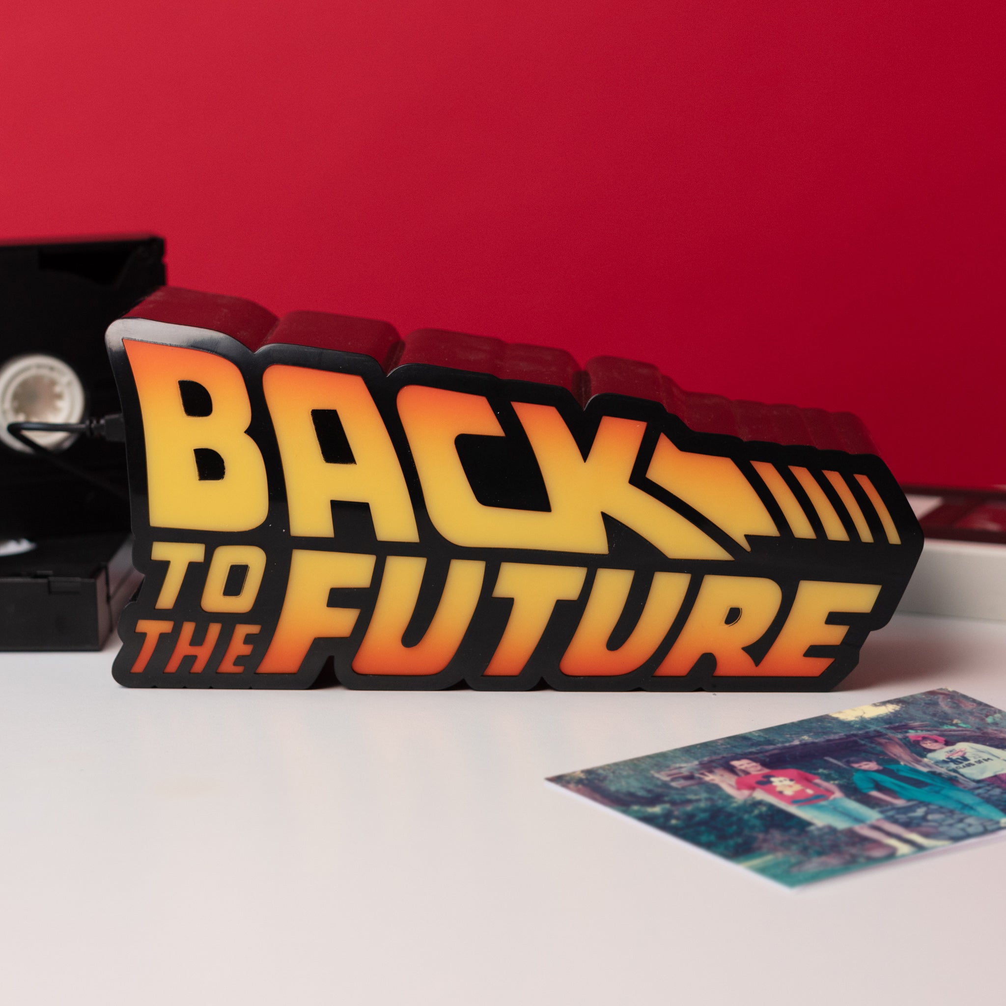 Back To The Future Logo Light