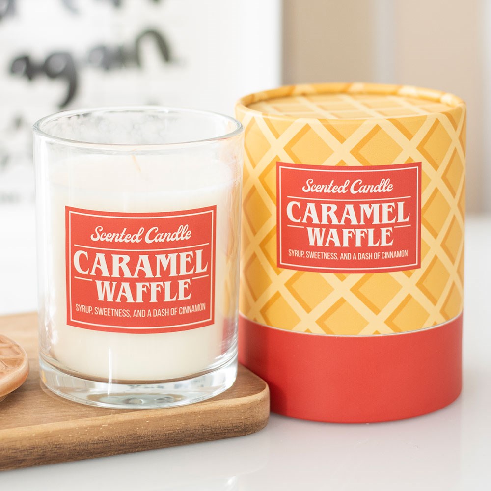 Caramel Waffle Candle