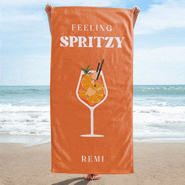 Cocktail Quotes Towel