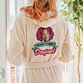 Personalised Beauty School Dropout Bathrobe