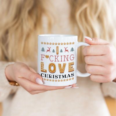 I F*cking Love Christmas Mug