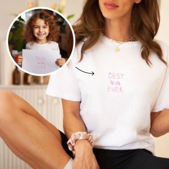 Personalised T-Shirt with Drawing