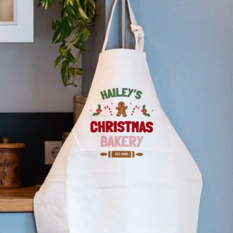 Personalised Christmas Apron