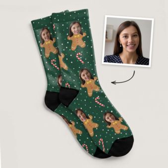 Personalised Christmas Character Socks