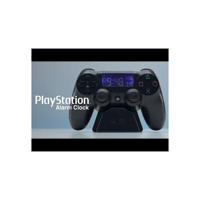Playstation PS5 White Controller Digital Alarm Clock – The Novelty Gift Shop