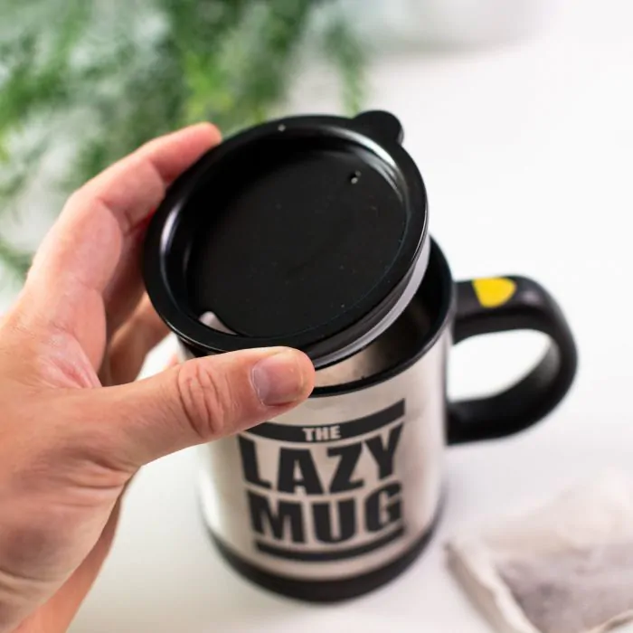 Lazy Man Self-Stirring Mug