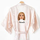 Toon Yourself Disney Style Satin Dressing Gown