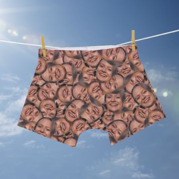 Personalised Face Boxer Shorts - Design