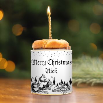 Personalised Mulled Wine Cancake - Design