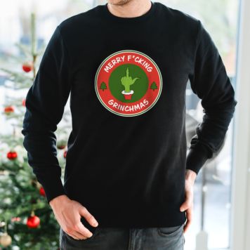 Personalisierbarer Grinch Pullover - Design