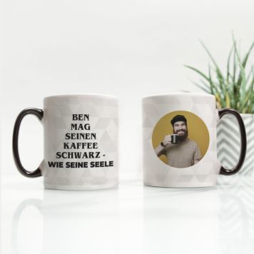 Personalised Heat Change Photo Mug - Design