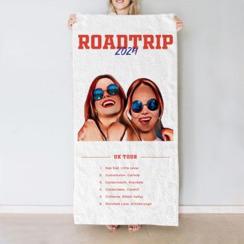 On Tour Towel - Design