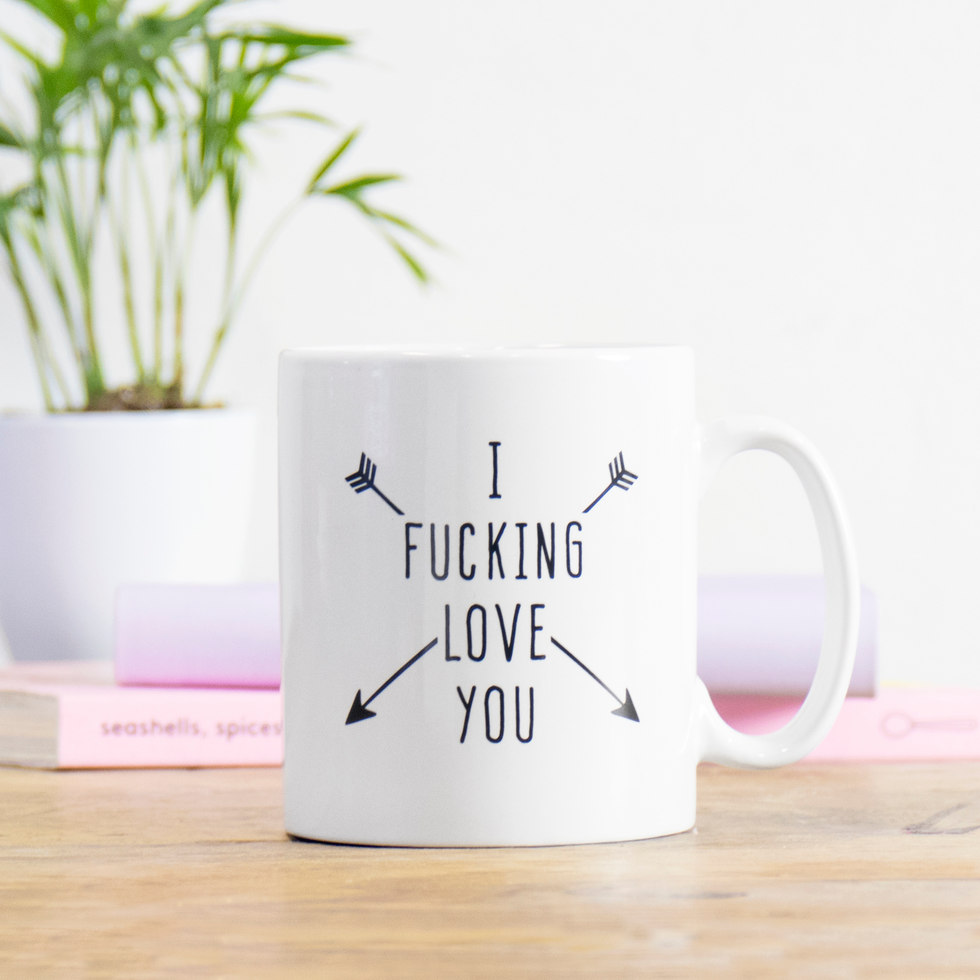 I F*cking Love You Mug