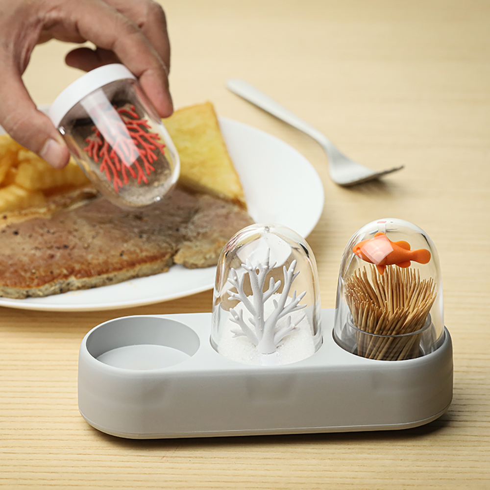 Eco Salt and Pepper Shakers - Ocean Edition