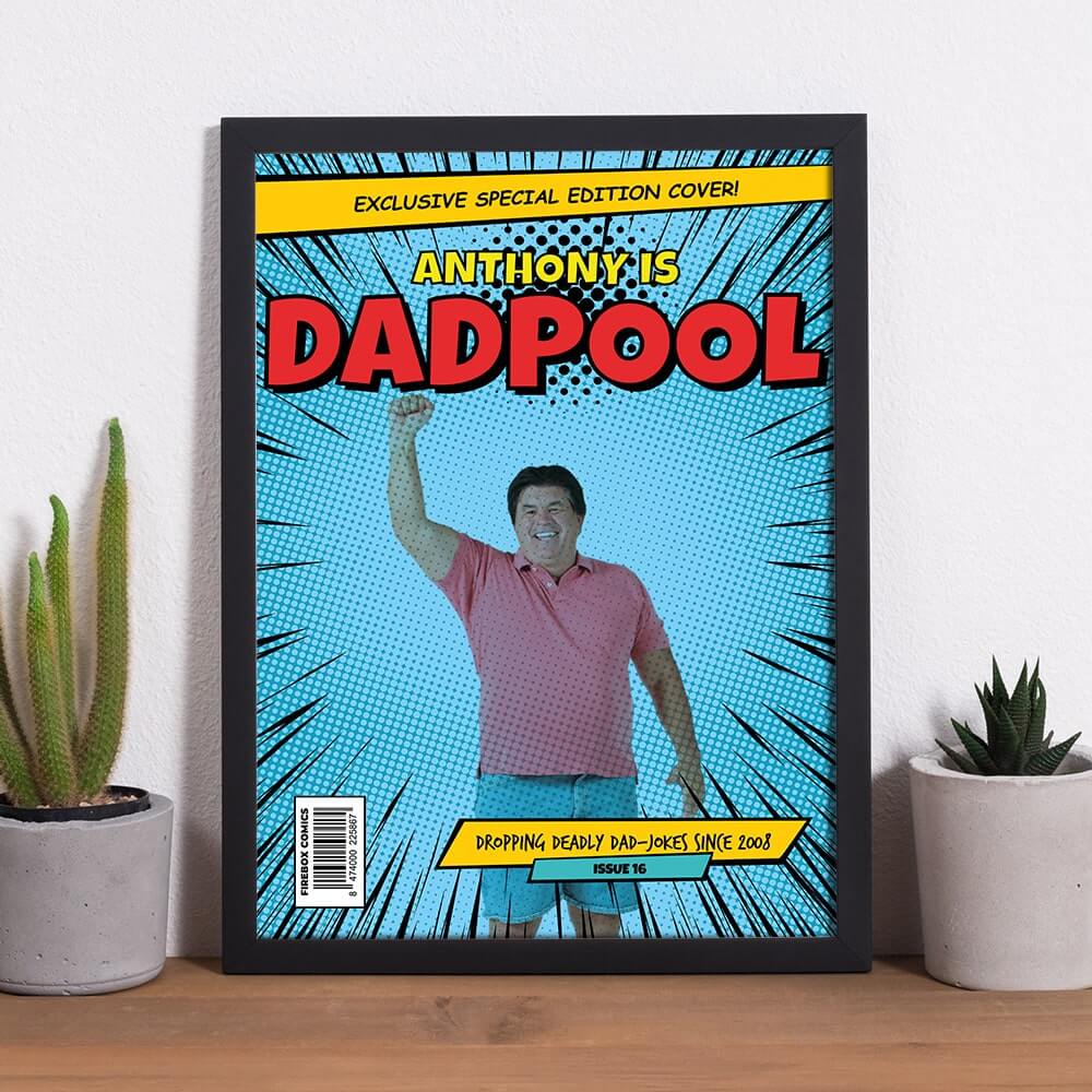 fathers day gifts comic poster 