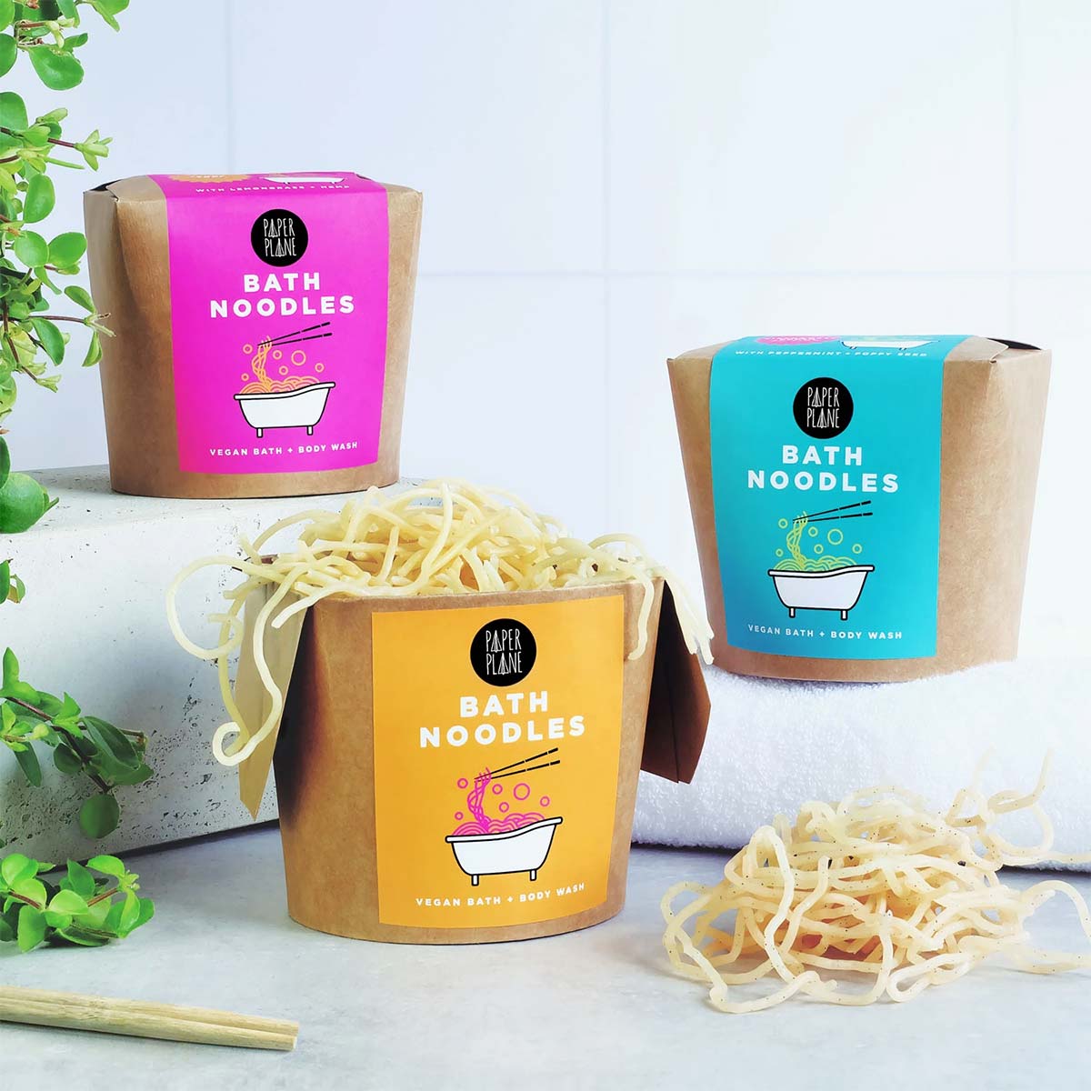 Bath Noodles - Singapore Spice: Tea tree and Turmeric