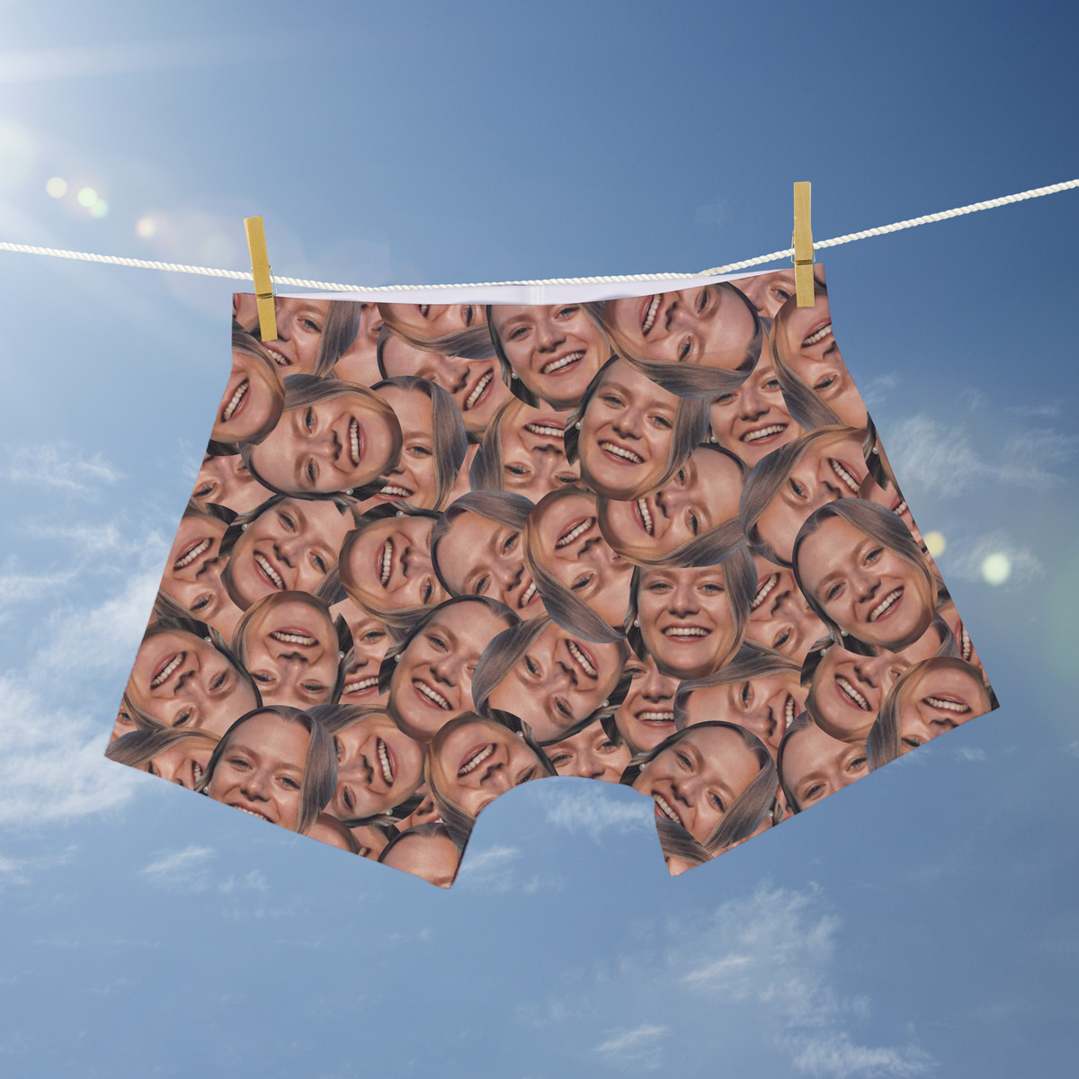 Personalised Face Boxer Shorts