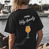 Personalised Aperol Glass T-Shirt