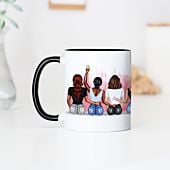Personalised Friendship Mug With Custom Illustration