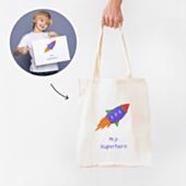 Personalised Drawing Tote Bag