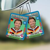 Personalised World Cup Collectible Photo Sticker Air Freshener