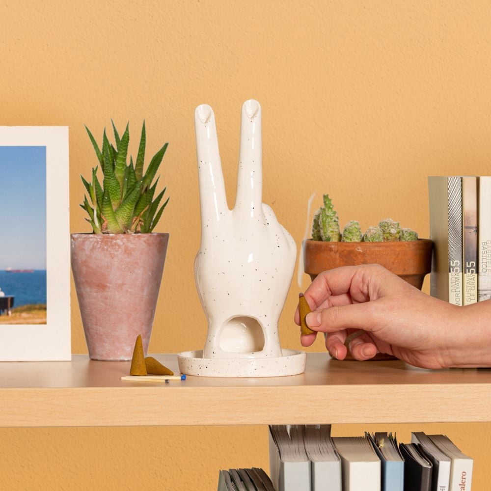 Peace & Love Incense Burner