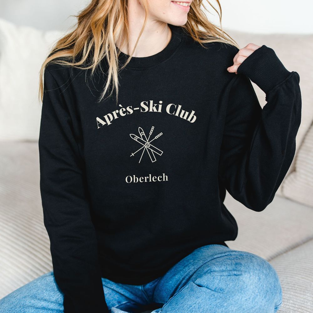 Personalised Après-Ski Club Sweatshirt