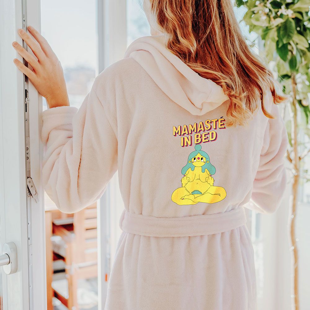Mamaste in Bed Bathrobe