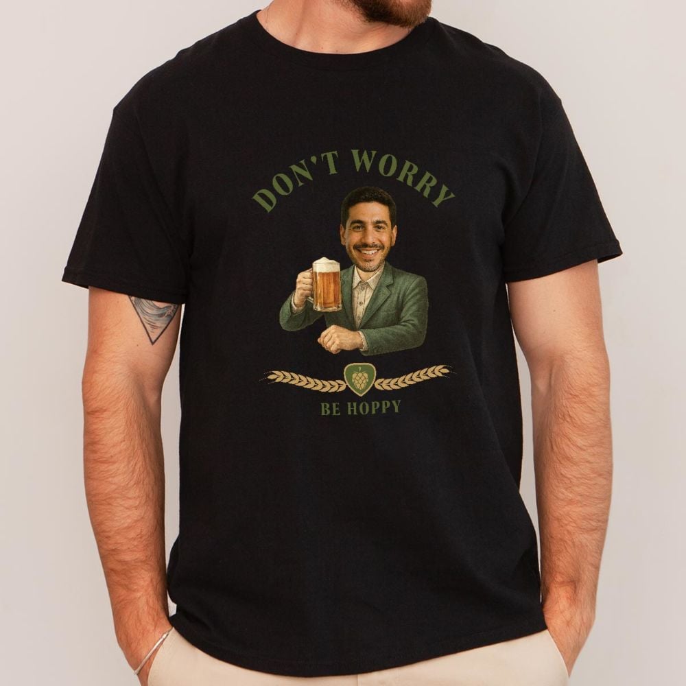 Personalised Face T-Shirt with Beer Logo