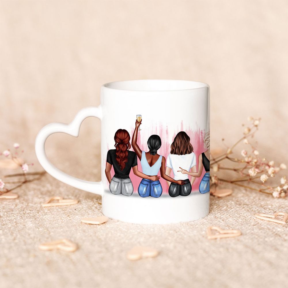 Personalised Friendship Mug With Custom Illustration