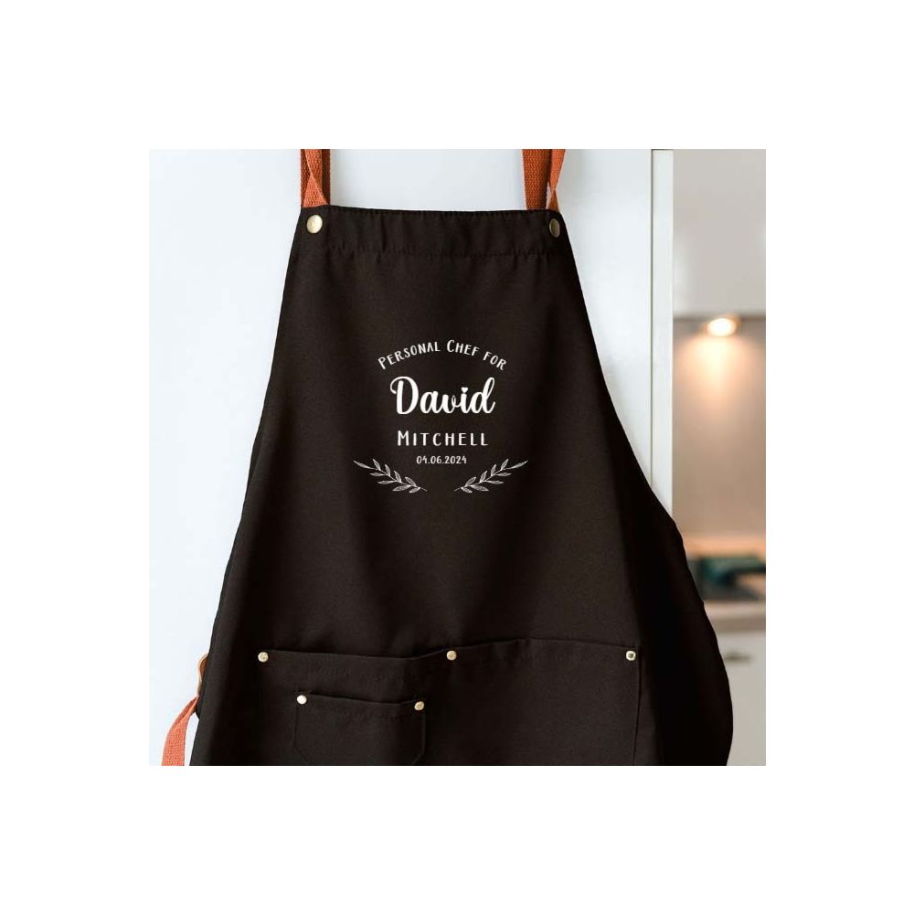 Personalised Wreath Apron