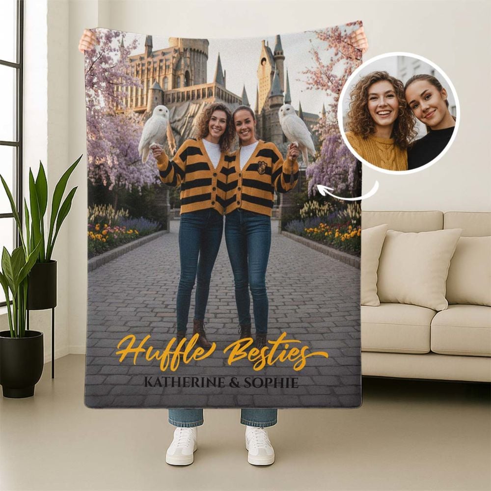 Personalised Magic-Themed Blanket